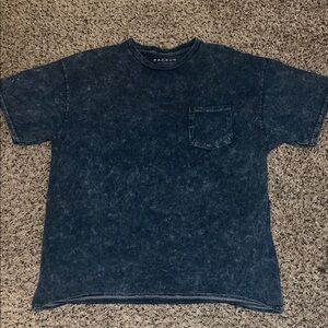 PacSun Dark Blue Washed Tee